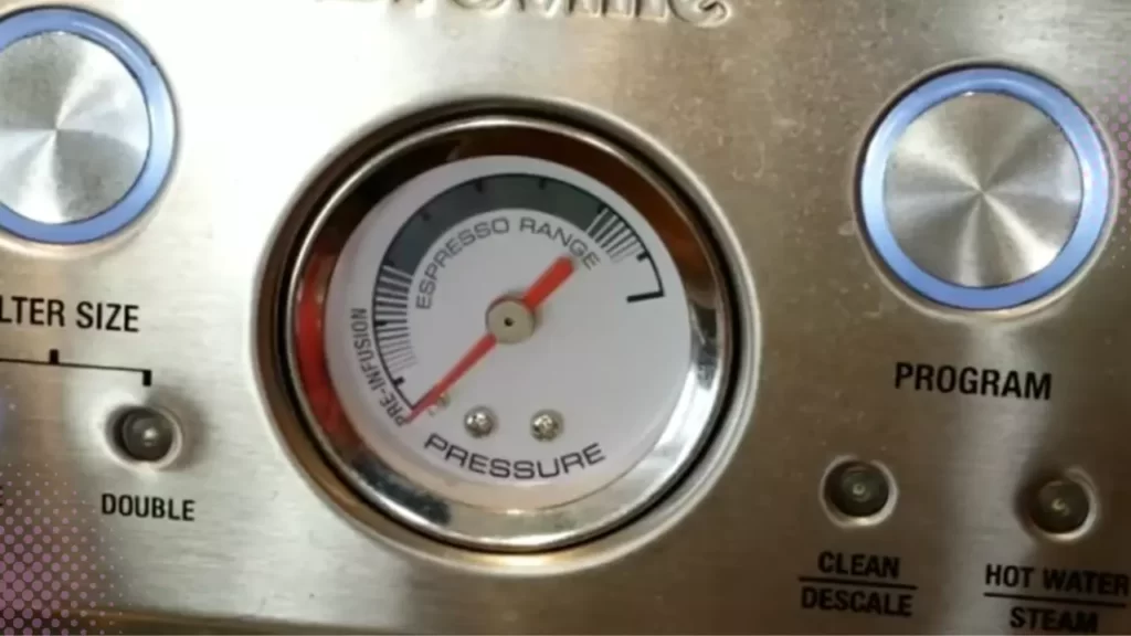 breville pressure gauge