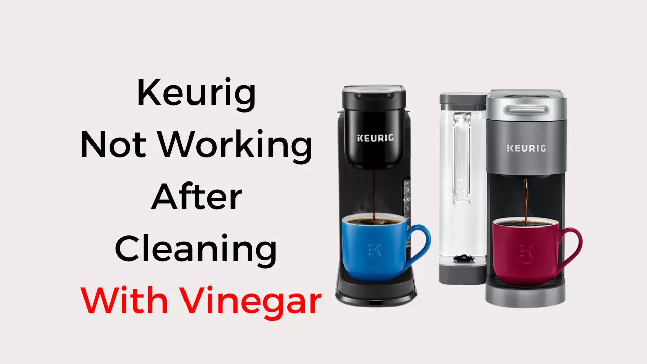 keurig not working after cleaning with vinegar