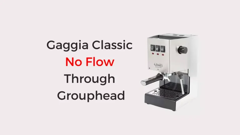 Gaggia Classic No Flow Through Grouphead (Fixed!)